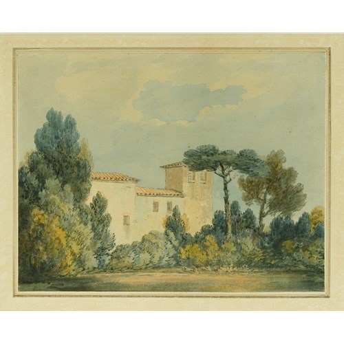 Arno, A Villa Among Trees and Bushes